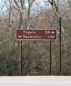 US Highway 72 - Natchez Trace Parkway