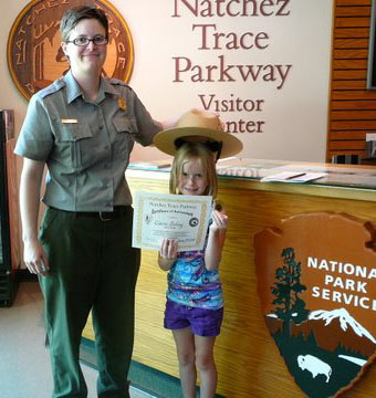 Natchez Trace Junior Ranger