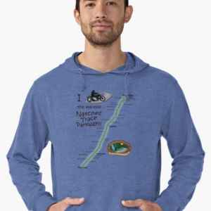 I Rode the Natchez Trace - Lightweight Hoodie