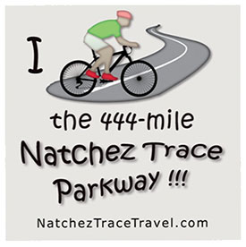 I Biked the Natchez Trace Parkway Sticker