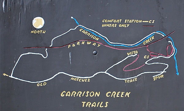 Garrison Creek Trail Map