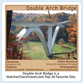 Double Arch Bridge Sticker