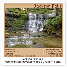 Jackson Falls Sticker