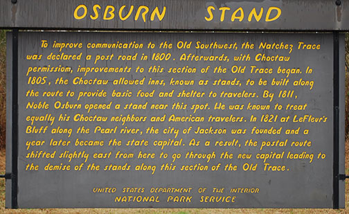 Osburn Stand - Natchez Trace Parkway