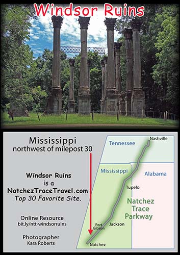 Windsor Ruins - Port Gibson / Alcorn, Mississippi