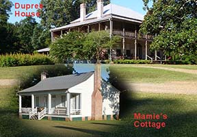 Mamie's Cottage at the Dupree House - Raymond, Mississippi
