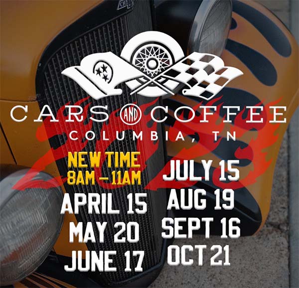 Columbia Cars and Coffee - Columbia, Tennessee