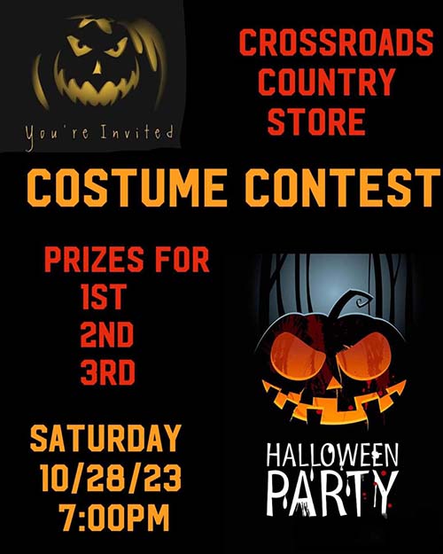Crossroads Country Store Halloween Costume Contest
