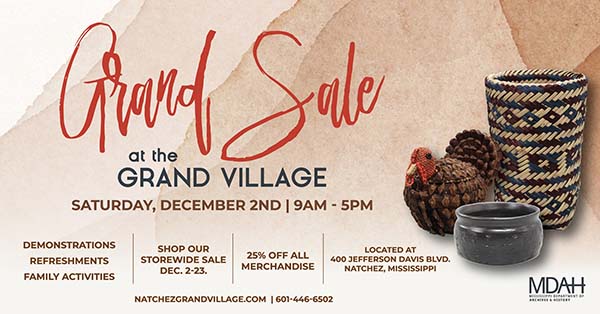 Grand Sale at the Grand Village of the Natchez Indians