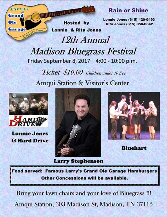 Madison Bluegrass Festival - Madison, Tennessee