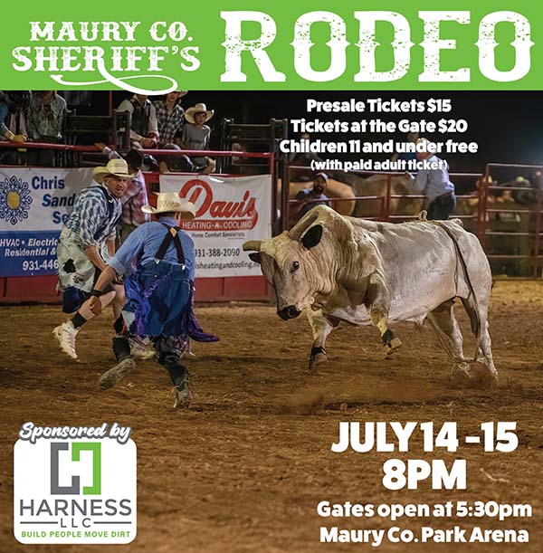 Maury County Sheriff's Rodeo - Columbia, Tennessee