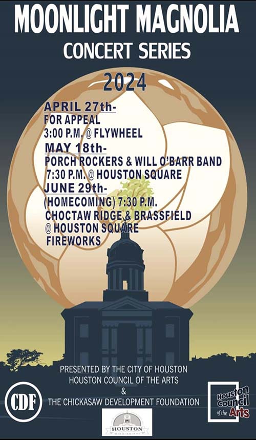 Moonlight Magnolia Concert Series - Houston, Mississippi