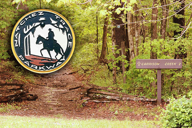 Volunteer trail maintenance on Natchez Trace National Scenic Trail