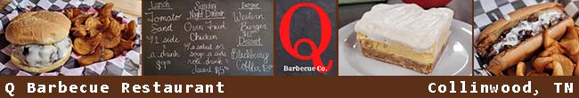 Q Barbecue Restaurant - Collinwood, Tennessee