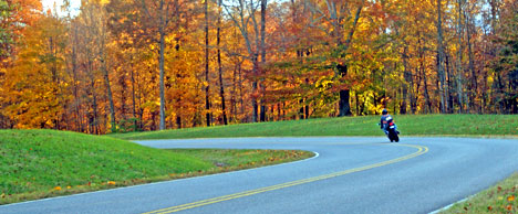 Milepost 440 - Natchez Trace Fall Foliage
