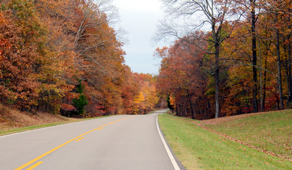 Milepost 374 - Tennessee Fall Foliage