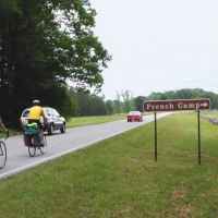 Mississippi - Cycling past French Camp.