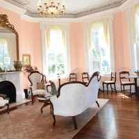 Formal Parlor - located just off the grand entrance hall, this light and spacious parlor is perfect for socializing with other guests, morning coffee, or planning your daily excursion.