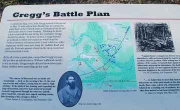 Gregg's Battle Plan - Battle of Raymond