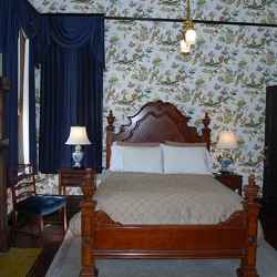 Bombay Room with a queen size bed.