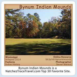 Bynum Indian Mounds Stickers