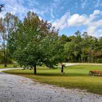 Driveway from Hwy 30 to Bear Creek Saloon