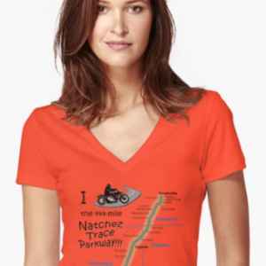 I Rode the Natchez Trace - V Neck T-Shirt
