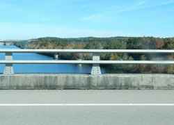 Jamie Whitten Bridge over the Tennessee-Tombigbee Waterway.