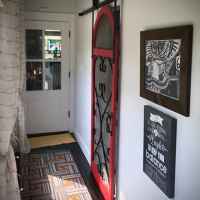 Hallway and Door to Laundry Room