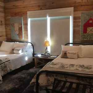 Front Room with Two Double Beds