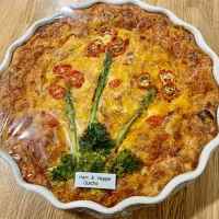Ham & Veggie Quiche