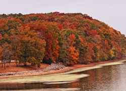 Alabama - View of Lauderdale shoreline taken from Tennessee River bridge