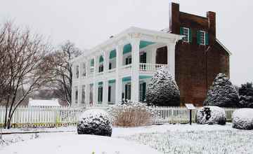 Carnton in the winter - Franklin, Tennessee
