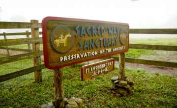 Entrance to Sacred Way Sanctuary Wildlife Preserve - Preservation of the Ancients 