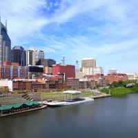 Riverfront Park on the Cumberland River - Nashville, Tennessee