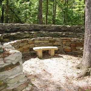 Wichahpi Commemorative Stone Wall (Te-lah-nay's Wall) - Florence, Alabama