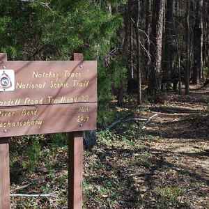 West Florida Boundary - Yockanookany Trail - Natchez Trace National Scenic Trail