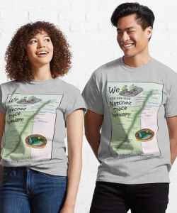 We (one woman and one man) Biked - Classic T-Shirt