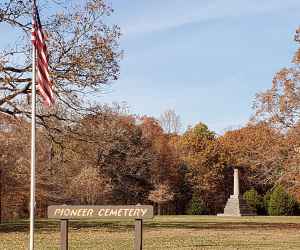 Pioneer Cemetery at Meriwether Lewis, milepost 385.9 in Tennessee - Photographer: Steve Yockey