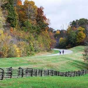 Fall foliage on the Natchez Trace Parkway