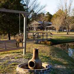 View from Firepit Area to House