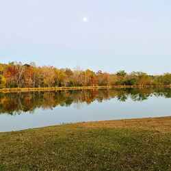 Moon over Moon Lake