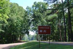 Parkway at Coles Creek site - milepost 17.5 - Mississippi