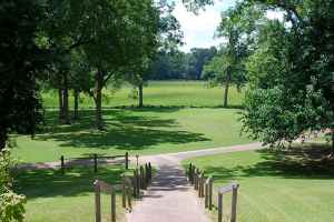 View from Mount Locust front porch - milepost 15.5