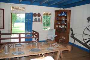Dining Room at Mount Locust - milepost 15.5