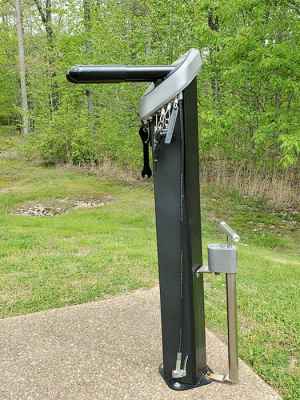 Bicycle Repair Station - Meriwether Lewis Death & Burial site