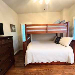 Bedroom 2 - Bunk beds with full and two twins
