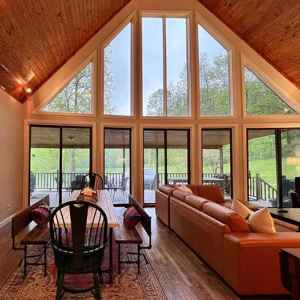 Living Area, Dining Table, Covered Porch