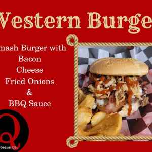 The Western Burger - Q Barbecue Restaurant - Collinwood, TN